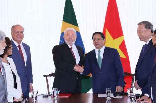 Việt Nam - Brazil: Phấn đấu tăng kim ngạch song phương lên 15 tỉ USD