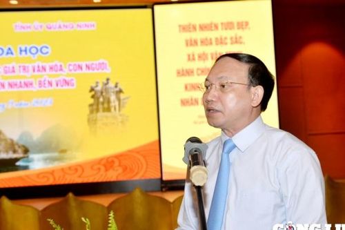 Quảng Ninh: Hội thảo về nhận diện và phát huy giá trị văn hóa, con người