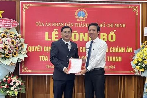 TPHCM: Nhân sự mới TAND quận Bình Thạnh