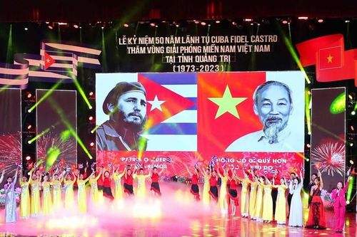 Lễ kỷ niệm 50 năm Chủ tịch Fidel Castro thăm vùng giải phóng miền Nam Việt Nam