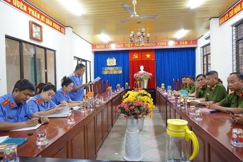 VKSND quận Ngũ Hành Sơn kiểm sát trực tiếp việc giải quyết nguồn tin về tội phạm