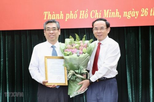 Ông Nguyễn Phước Lộc giữ chức Phó Bí thư Thành ủy TP.HCM