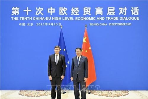 Trung Quốc sẵn sàng nâng tầm quan hệ đối tác chiến lược toàn diện với EU