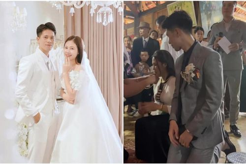 Phải quỳ gối để nhận nhiều quà cưới, Đình Trọng được nhà gái ưu ái làm điều này
