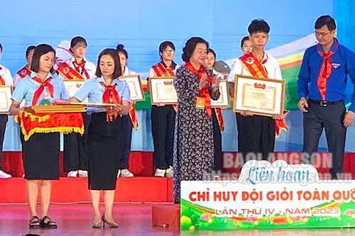Xứng danh Chỉ huy Đội giỏi xuất sắc