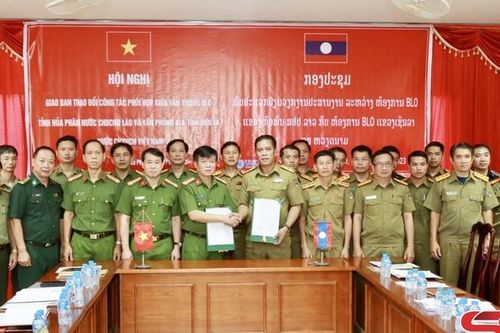 Hợp tác phòng chống tội phạm trên tuyến biên giới