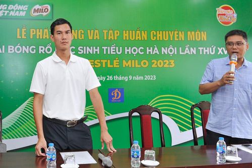 Phát động Giải bóng rổ học sinh Tiểu học Hà Nội lần thứ 17