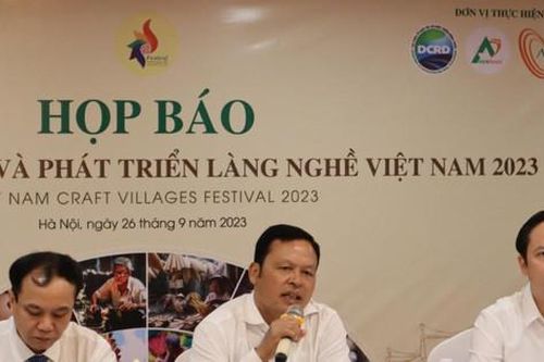 Festival Bảo tồn và Phát triển làng nghề Việt Nam sẽ diễn ra vào tháng 11