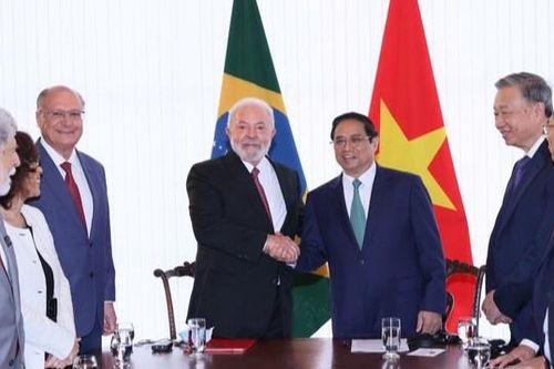 Thủ tướng Phạm Minh Chính hội đàm với Tổng thống Brazil