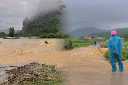 Nhiều huyện miền núi ở Thanh Hóa bị ngập, chia cắt do mưa lớn