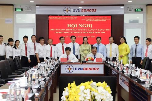 Đảng bộ EVNGENCO2 hoàn thành tiếp nhận 10 cơ sở đảng đơn vị thành viên