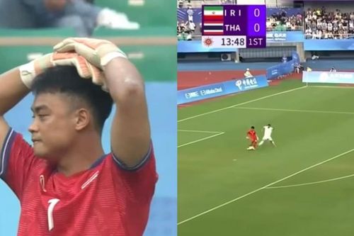 Thủ môn mắc sai lầm khó tin khiến Olympic Thái Lan nhận thất bại, xác định 2 đội bóng vào tứ kết ASIAD