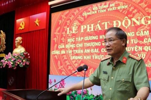 Phát động học tập gương Thượng úy Đỗ Văn Tú sẵn sàng hy sinh vì bình yên của nhân dân