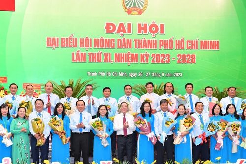 Bà Nguyễn Thanh Xuân tái đắc cử Chủ tịch Hội Nông dân TPHCM nhiệm kỳ 2023-2028