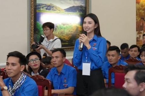 Hoa hậu Thùy Tiên được tuyên dương là Thanh niên tiên tiến làm theo lời Bác