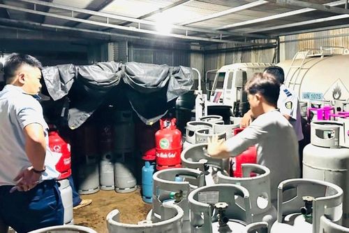 Đồng Nai triệt phá một điểm san chiết gas trái phép trong Khu công nghiệp