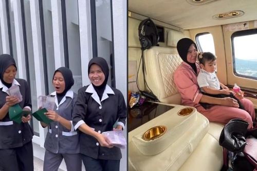 Tận tụy với chủ nhà, 3 nữ giúp việc được nhận quà khủng
