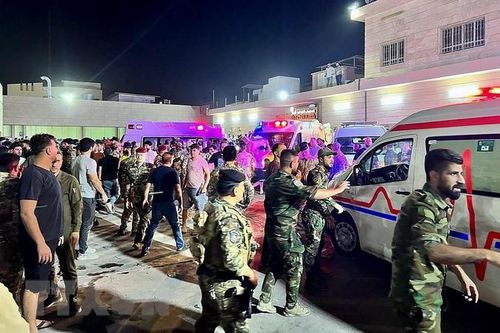 Lãnh đạo Việt Nam điện thăm hỏi vụ hỏa hoạn ở miền Bắc Iraq
