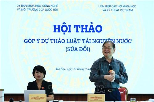 Phân loại rõ nguồn thải, chống suy thoái, cạn kiệt, ô nhiễm nguồn nước