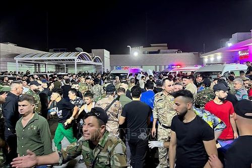 Điện thăm hỏi vụ hỏa hoạn ở miền Bắc Iraq
