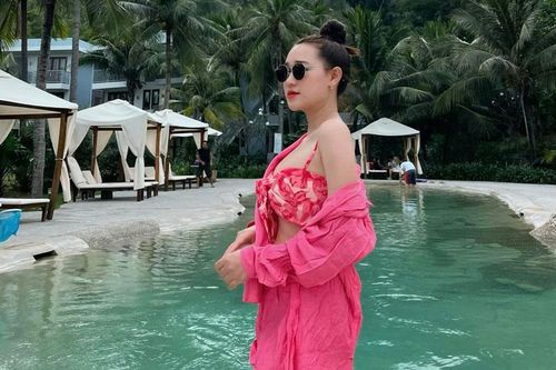 Nhan sắc mặn mà của bà xã hậu vệ Hồ Tấn Tài