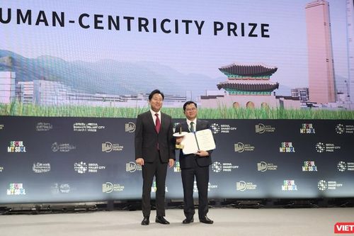 Giải thưởng quốc tế 'TP thông minh Seoul' được trao cho Đà Nẵng