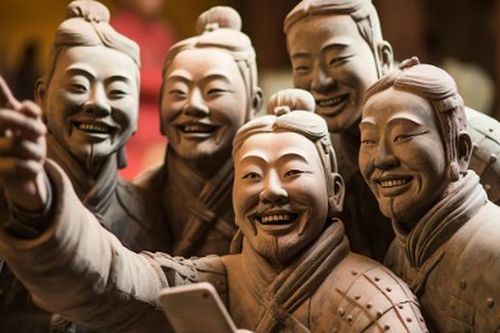 AI 'hồi sinh' đội quân đất nung