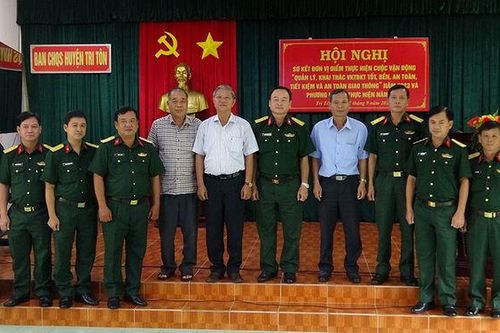 An Giang sơ kết đơn vị điểm thực hiện Cuộc vận động 50