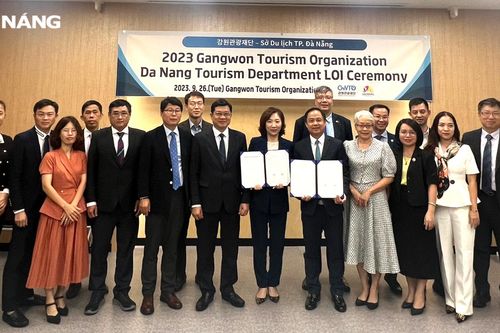 Đà Nẵng và Gangwon (Hàn Quốc) ký kết văn bản hợp tác phát triển du lịch