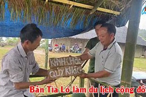 Bản Tìa Ló làm du lịch cộng đồng