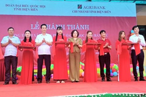 Khánh thành nhà bán trú Trường PTDTBT Tiểu học – THCS Vàng Đán