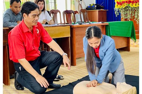 Tập huấn kỹ năng sơ cấp cứu cho tình nguyện viên cộng đồng: Thiết thực, ý nghĩa