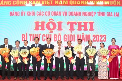 Gia Lai khai mạc Hội thi Bí thư Chi bộ giỏi năm 2023