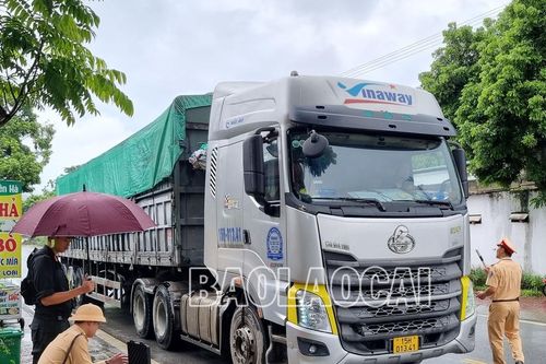 Phát hiện và xử lý xe ô tô chở quá tải 164%