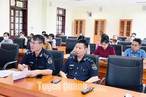 Chi cục Hải quan Tuyên Quang thu ngân sách vượt kế hoạch