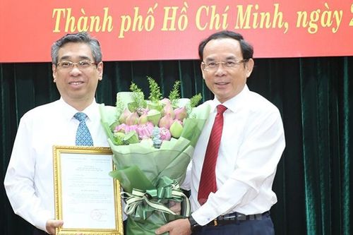 Ông Nguyễn Phước Lộc làm Phó Bí thư Thành ủy Thành phố Hồ Chí Minh