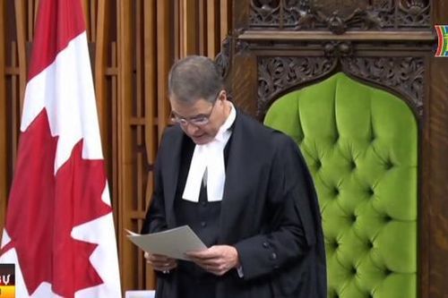 Chủ tịch Hạ viện Canada tuyên bố từ chức