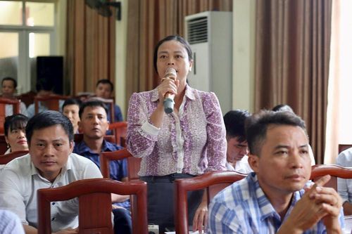 Cử tri Phú Xuyên kiến nghị đẩy nhanh tiến độ dự án nước sạch
