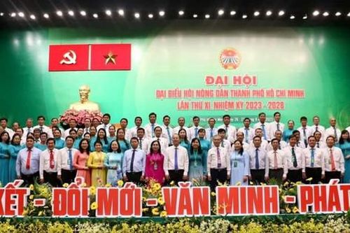 Bà Nguyễn Thanh Xuân tái đắc cử Chủ tịch Hội Nông dân thành phố Hồ Chí Minh