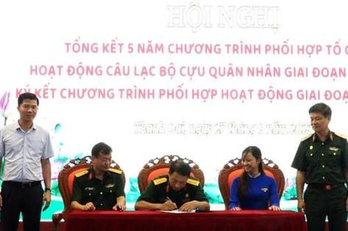 Thanh Oai: 90% cựu quân nhân sinh hoạt trong các câu lạc bộ