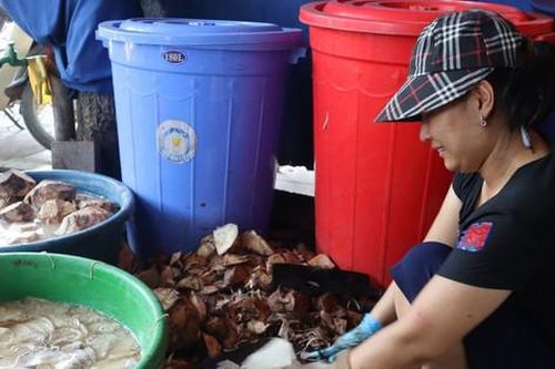 Canh củ chuối - đặc sản ở Đại Đồng