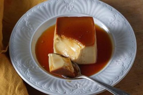 Tận dụng hộp đựng sữa tươi dễ dàng làm bánh caramel mịn ngon không cần lò nướng