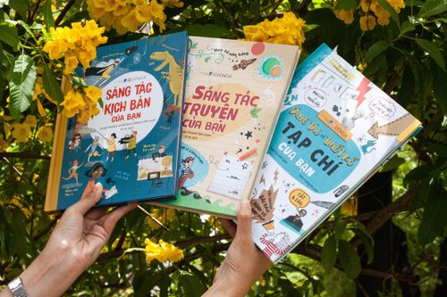 'Bí kíp sáng tác': Bộ sách khơi nguồn sáng tạo cho trẻ từ nhà xuất bản hàng đầu thế giới