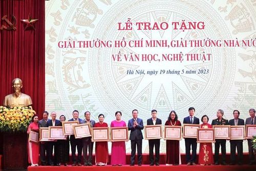 Bộ Văn hóa, Thể thao và Du lịch thông tin chính thức về việc chi trả tiền Giải thưởng Hồ Chí Minh, Giải thưởng Nhà nước về VHNT