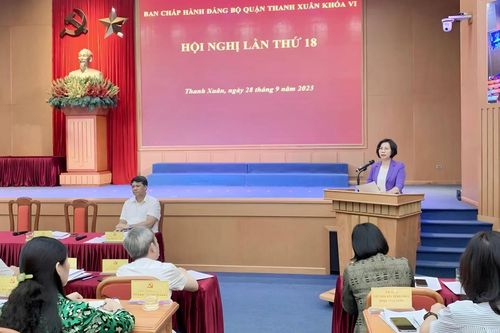 Quận Thanh Xuân: Tập trung thu ngân sách, giải ngân vốn đầu tư công