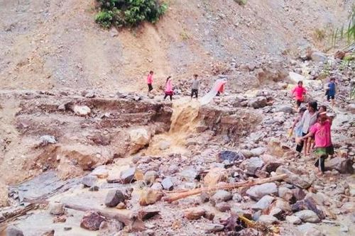 Yên Bái: Mưa lớn khiến 1 người bị thương