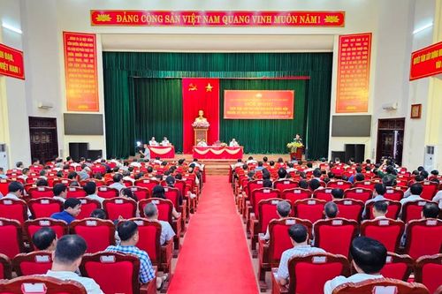 Đại tướng Lương Cường tiếp xúc cử tri, làm việc tại Thanh Hóa
