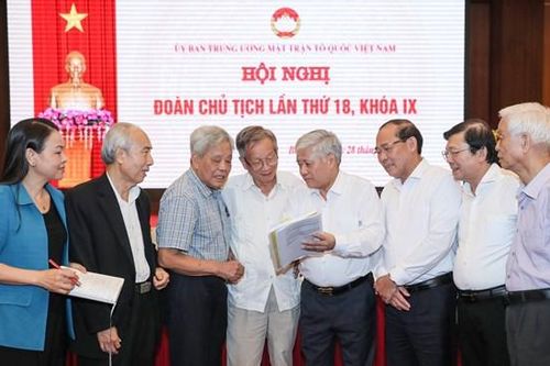Phát động đợt thi đua đặc biệt chào mừng đại hội MTTQ Việt Nam các cấp