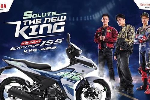 Yamaha Exciter 155 VVA ABS ra mắt cùng 3 gương mặt đình đám