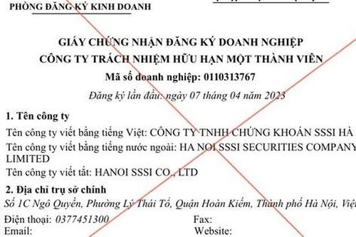 Cảnh báo 'nhái' tên công ty chứng khoán để lừa đảo nhà đầu tư